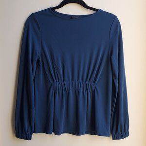 Ann Taylor Teal Blouse Size Small